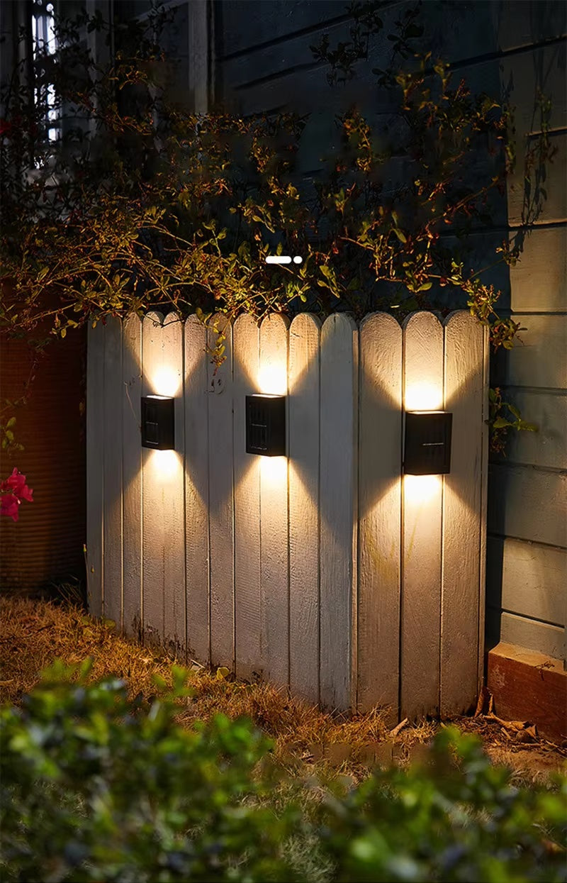 Luxe draadloze Solar wandlamp - Maakt elke tuin ongekend luxe