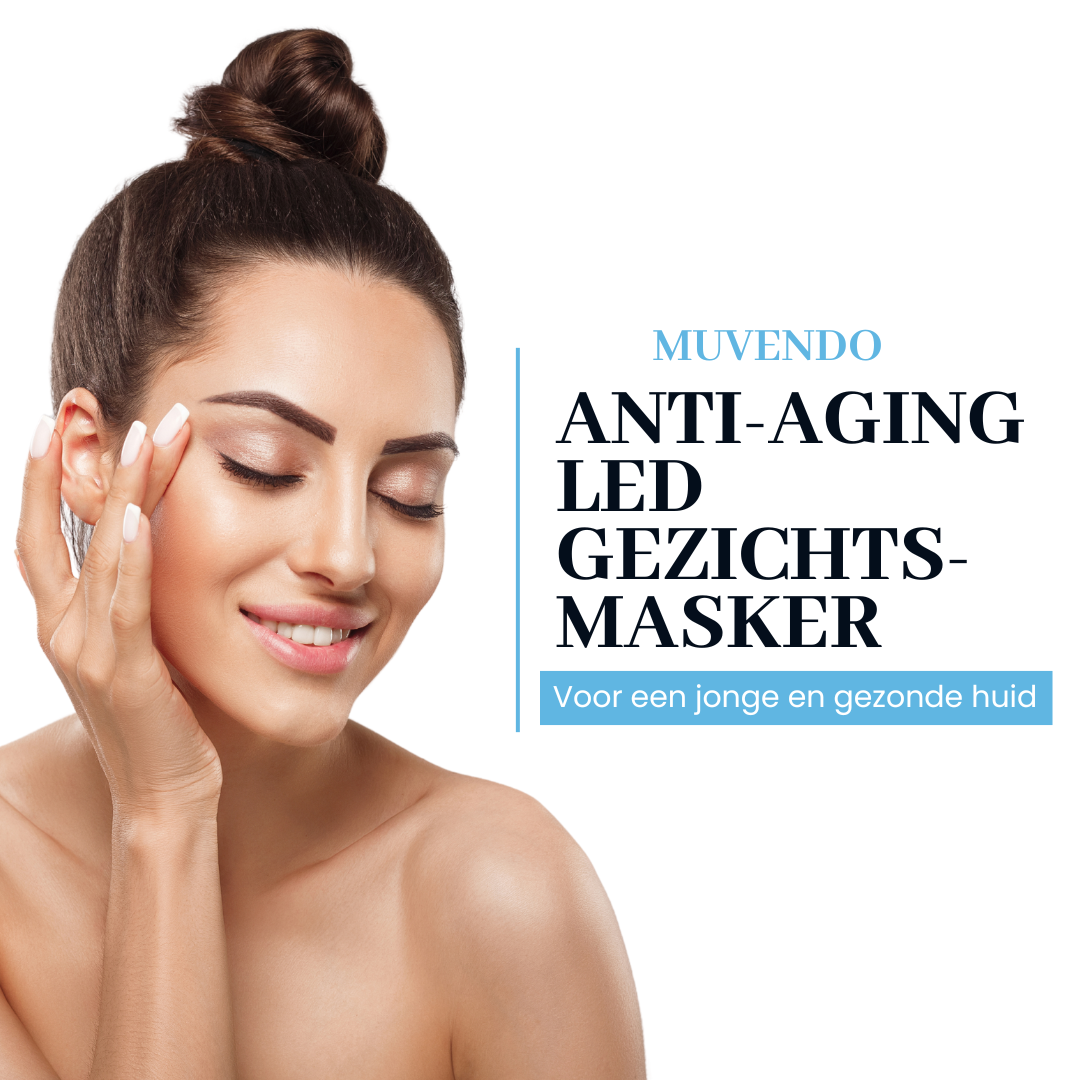 Muvendo Anti-aging LED Gezichtsmasker - Voor een blijvend jong uiterlijk!