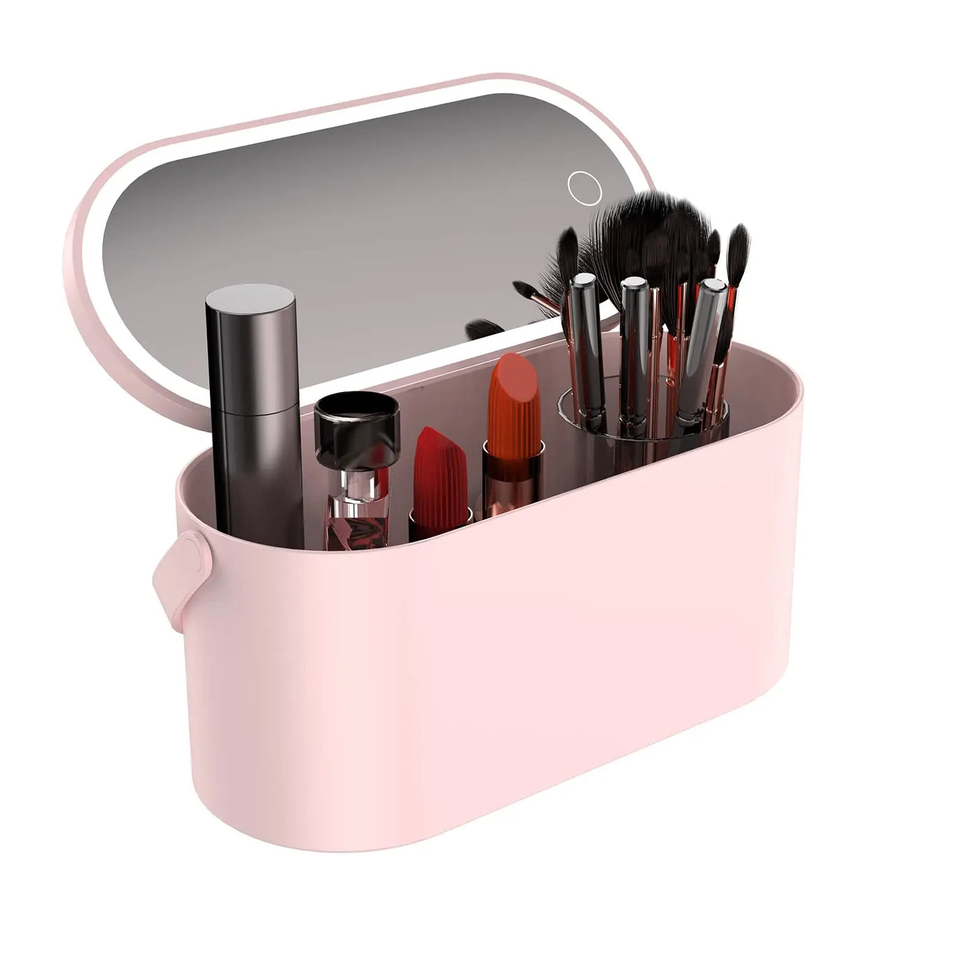 Portable Make-up Box met LED verlichte spiegel